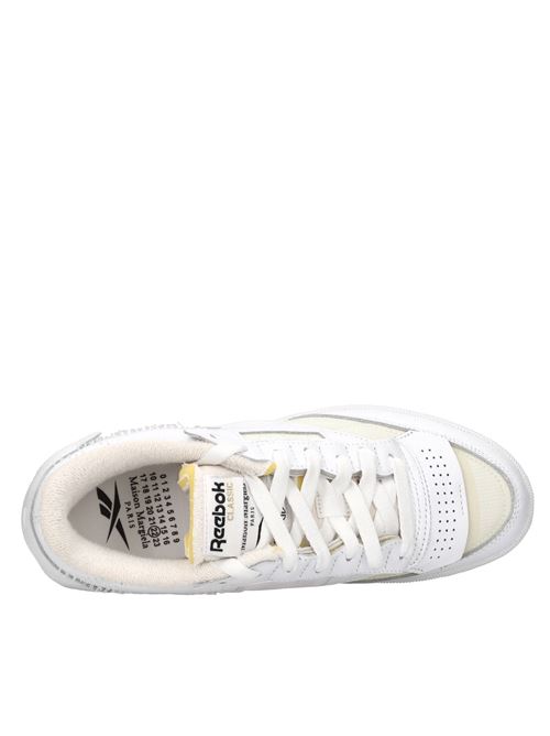 Leather and fabric sneakers MAISON MARGIELA x REEBOK | S38WS0194BIANCO